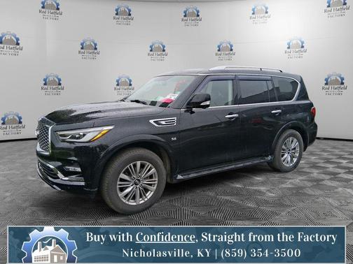 Black Obsidian 2018 INFINITI QX80 Base