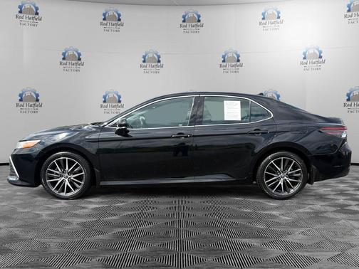 Midnight Black Metallic 2023 Toyota Camry XLE