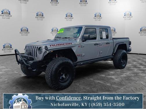 Billet Silver Metallic Clearcoat 2020 Jeep Gladiator Rubicon