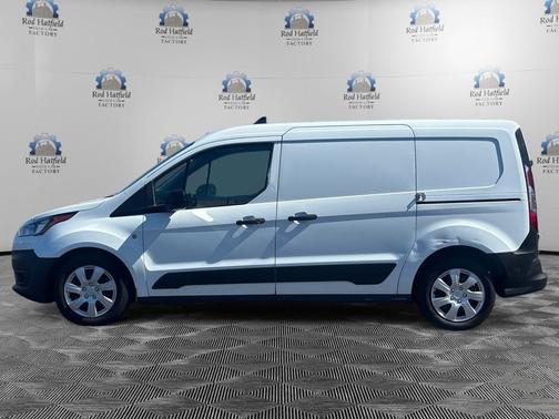 Frozen White 2022 Ford Transit Connect XL Cargo Van
