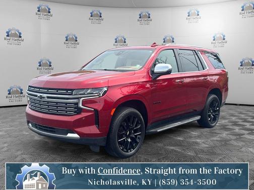 Cherry Red Tintcoat 2022 Chevrolet Tahoe Premier