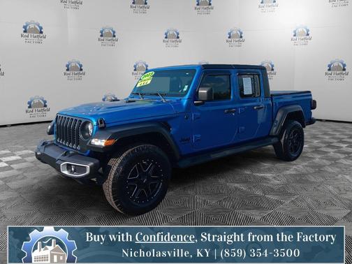 Hydro Blue Pearlcoat 2023 Jeep Gladiator Sport