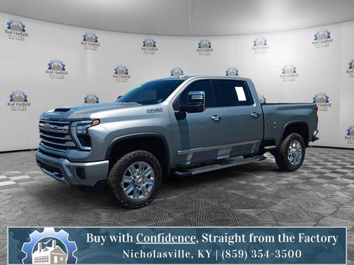 Sterling Gray Metallic 2024 Chevrolet Silverado 3500 High Country