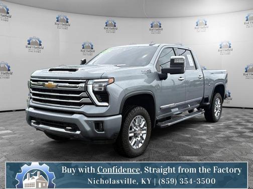 Sterling Gray Metallic 2024 Chevrolet Silverado 3500 High Country