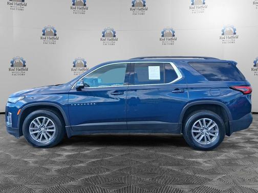 Northsky Blue Metallic 2023 Chevrolet Traverse LT Cloth