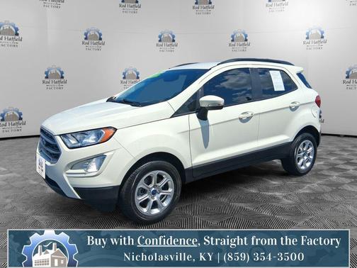 Diamond White 2022 Ford EcoSport SE