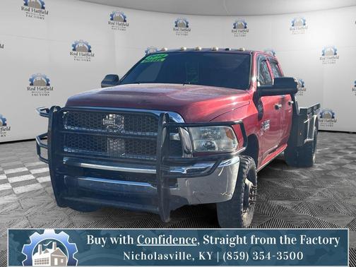 Deep Cherry Red Crystal Pearlcoat 2014 RAM 3500 Tradesman
