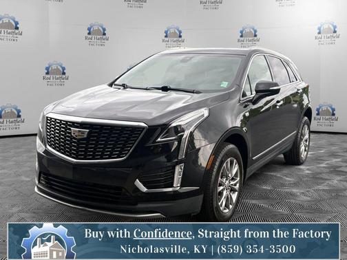 Stellar Black Metallic 2021 Cadillac XT5 Premium Luxury