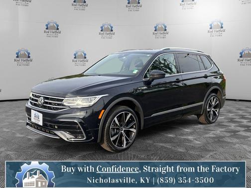 Deep Black 2023 Volkswagen Tiguan 2.0T SEL R-Line 4MOTION
