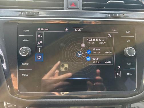 Deep Black 2023 Volkswagen Tiguan 2.0T SEL R-Line 4MOTION