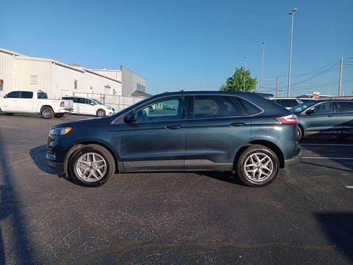 Stone Blue Metallic 2024 Ford Edge SEL