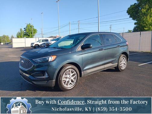 Stone Blue Metallic 2024 Ford Edge SEL
