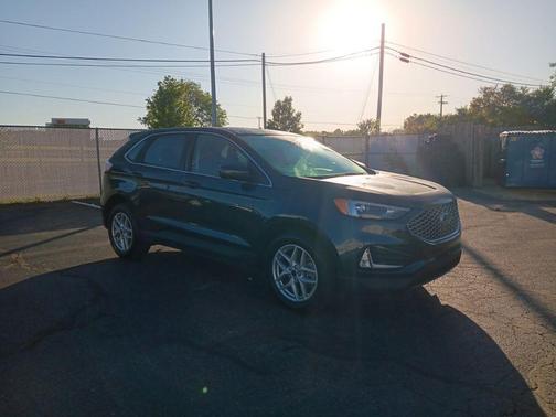 Stone Blue Metallic 2024 Ford Edge SEL