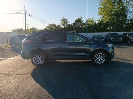 Stone Blue Metallic 2024 Ford Edge SEL