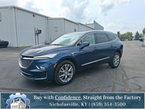 Blue Metallic 2024 Buick Enclave Essence AWD
