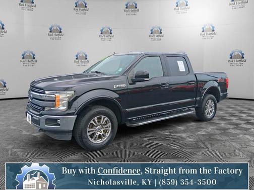 Agate Black Metallic 2020 Ford F-150 Lariat