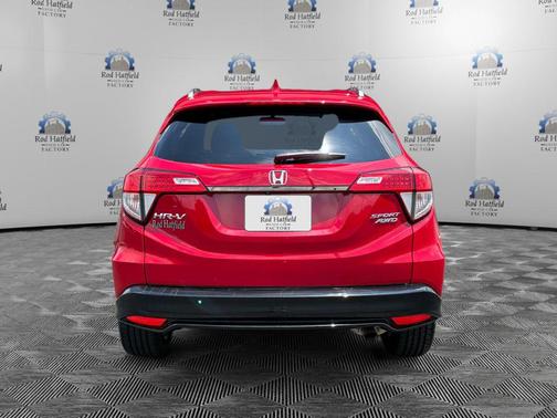 Red 2022 Honda HR-V Sport