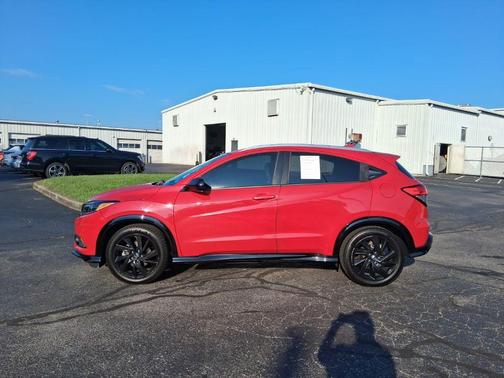 Red 2022 Honda HR-V Sport