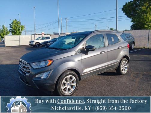 Smoke Metallic 2021 Ford EcoSport SE