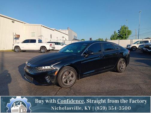 Ebony Black 2021 Kia K5 LXS