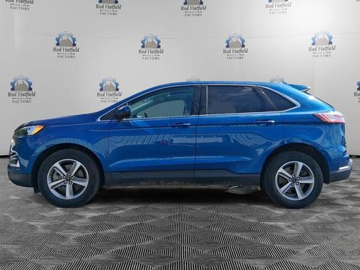 Atlas Blue Metallic 2024 Ford Edge SEL