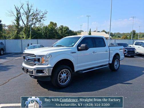Oxford White 2018 Ford F-150 XLT