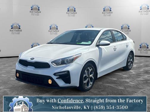 Snow White Pearl 2021 Kia Forte LXS