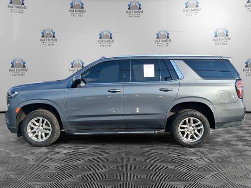 Steel Metallic 2022 Chevrolet Tahoe LS
