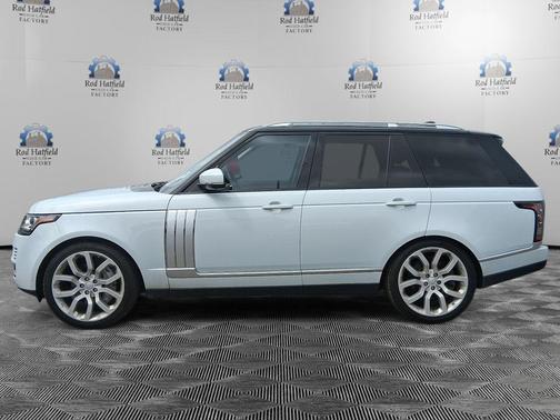 White 2017 Land Rover Range Rover 5.0L Supercharged
