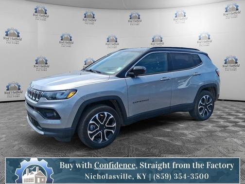 Billet Silver Metallic Clearcoat 2023 Jeep Compass Limited