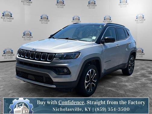Billet Silver Metallic Clearcoat 2023 Jeep Compass Limited