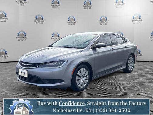 Billet Silver Metallic Clearcoat 2017 Chrysler 200 LX