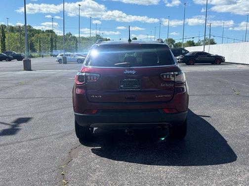 Velvet Red Pearlcoat 2021 Jeep Compass Limited
