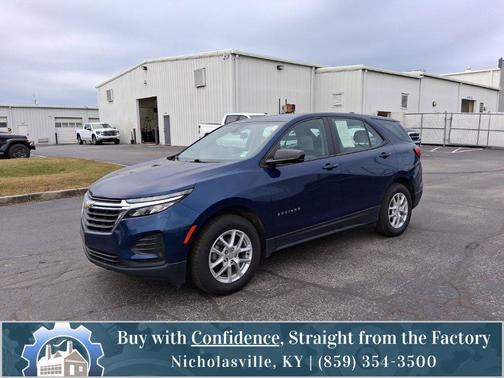 Blue Glow Metallic 2023 Chevrolet Equinox LS