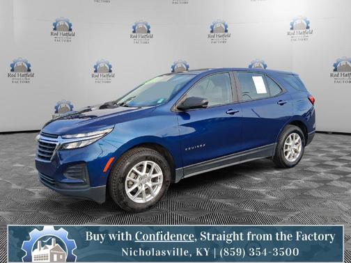Blue Glow Metallic 2023 Chevrolet Equinox LS