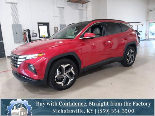 Calypso Red 2022 Hyundai TUCSON Limited