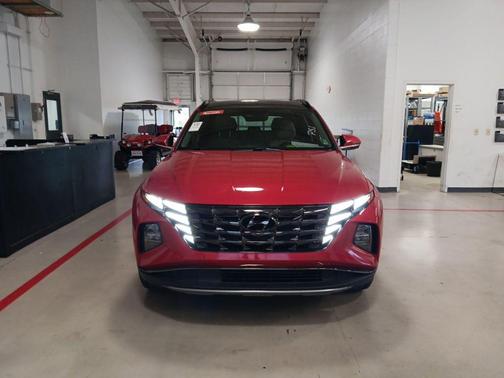 Calypso Red 2022 Hyundai TUCSON Limited