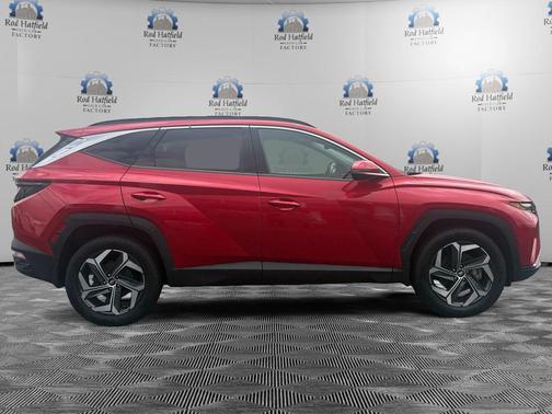 Calypso Red 2022 Hyundai TUCSON Limited