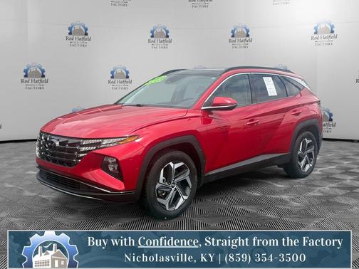 Calypso Red 2022 Hyundai TUCSON Limited