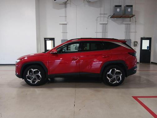 Calypso Red 2022 Hyundai TUCSON Limited