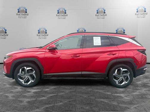 Calypso Red 2022 Hyundai TUCSON Limited