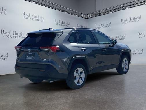 Magnetic Gray Metallic 2021 Toyota RAV4 Hybrid LE