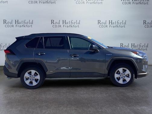 Magnetic Gray Metallic 2021 Toyota RAV4 Hybrid LE