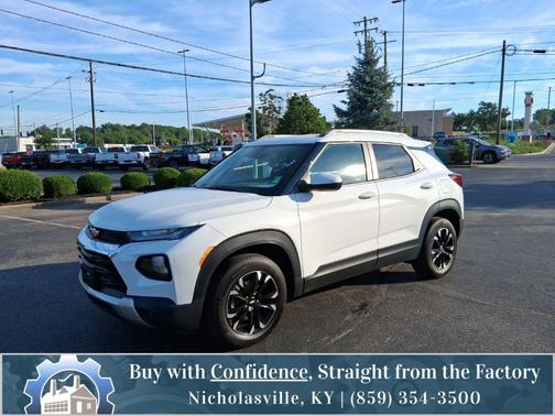 Summit White 2023 Chevrolet Trailblazer LT