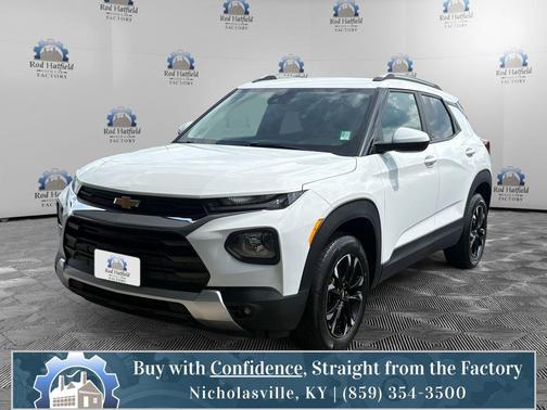 Summit White 2023 Chevrolet Trailblazer LT