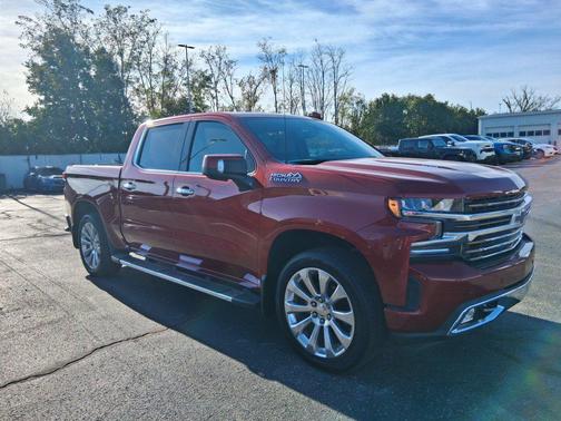 Cajun Red Tintcoat 2020 Chevrolet Silverado 1500 High Country
