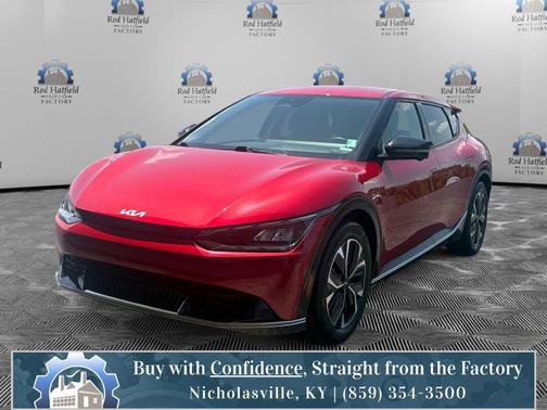 Runway Red 2022 Kia EV6 Wind