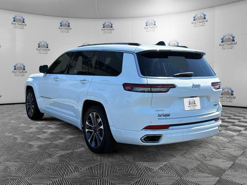 Bright White Clearcoat 2024 Jeep Grand Cherokee L Overland