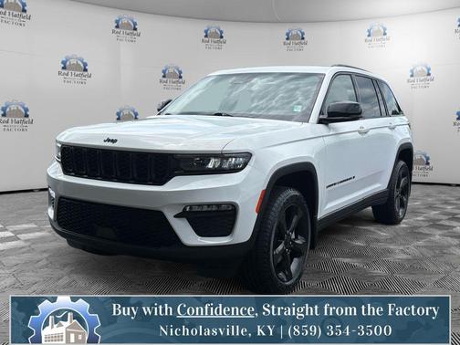 Bright White Clearcoat 2023 Jeep Grand Cherokee Limited