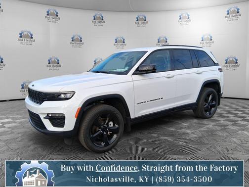 Bright White Clearcoat 2023 Jeep Grand Cherokee Limited